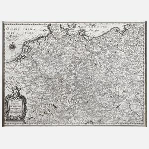 Matthäus Merian, Karte Deutschland