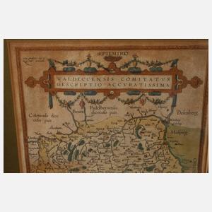 Justus Moers, Karte Waldeck