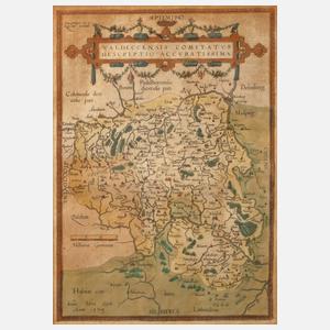 Justus Moers, Karte Waldeck