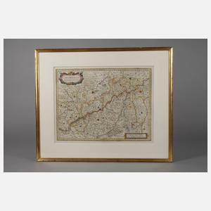 Hendrik Hondius, Karte Gebiet um Köln