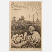 Prof. Hans Thoma, ”Idylle II”111