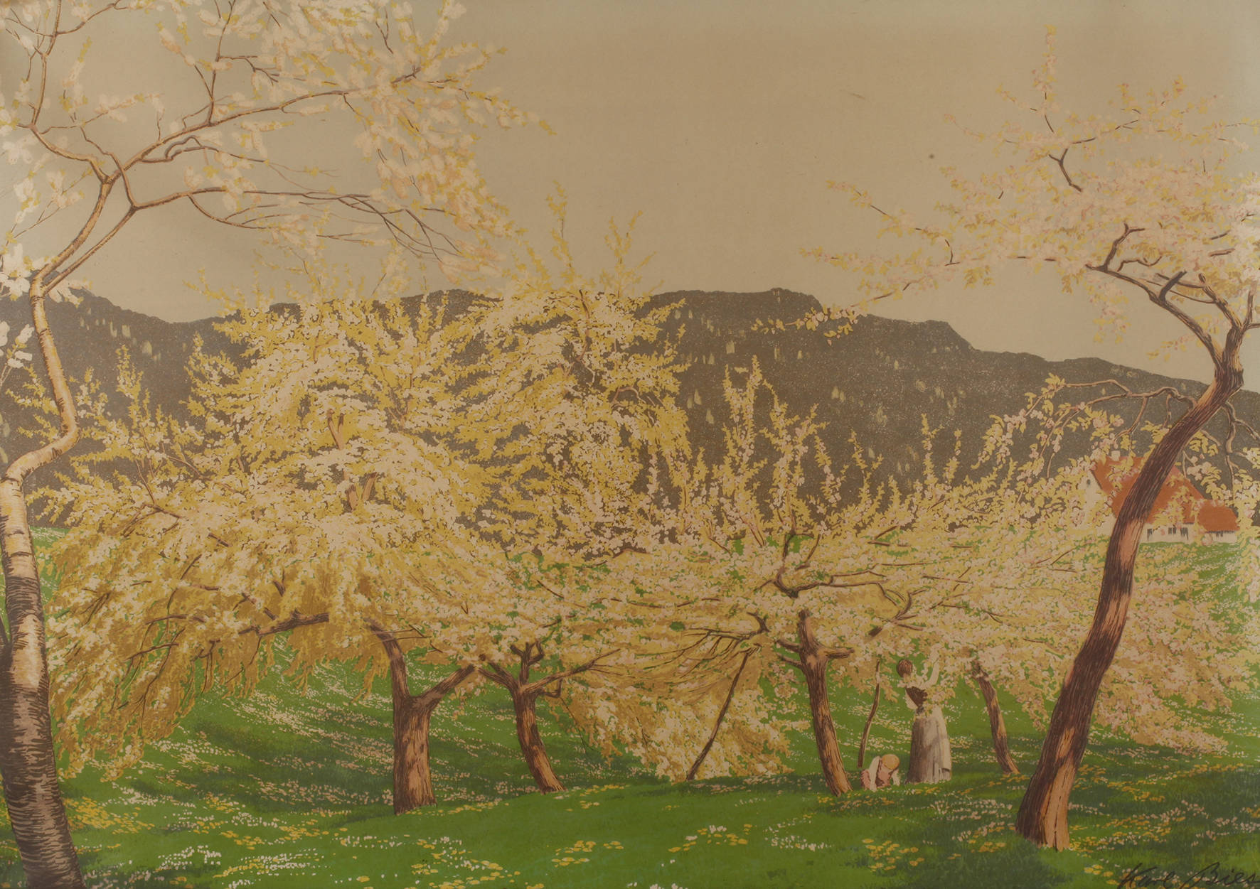 Karl Biese, Frühling im Schwarzwald