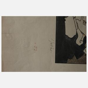 Prof. Joseph Sattler, Plakat ”PAN 1895–96”