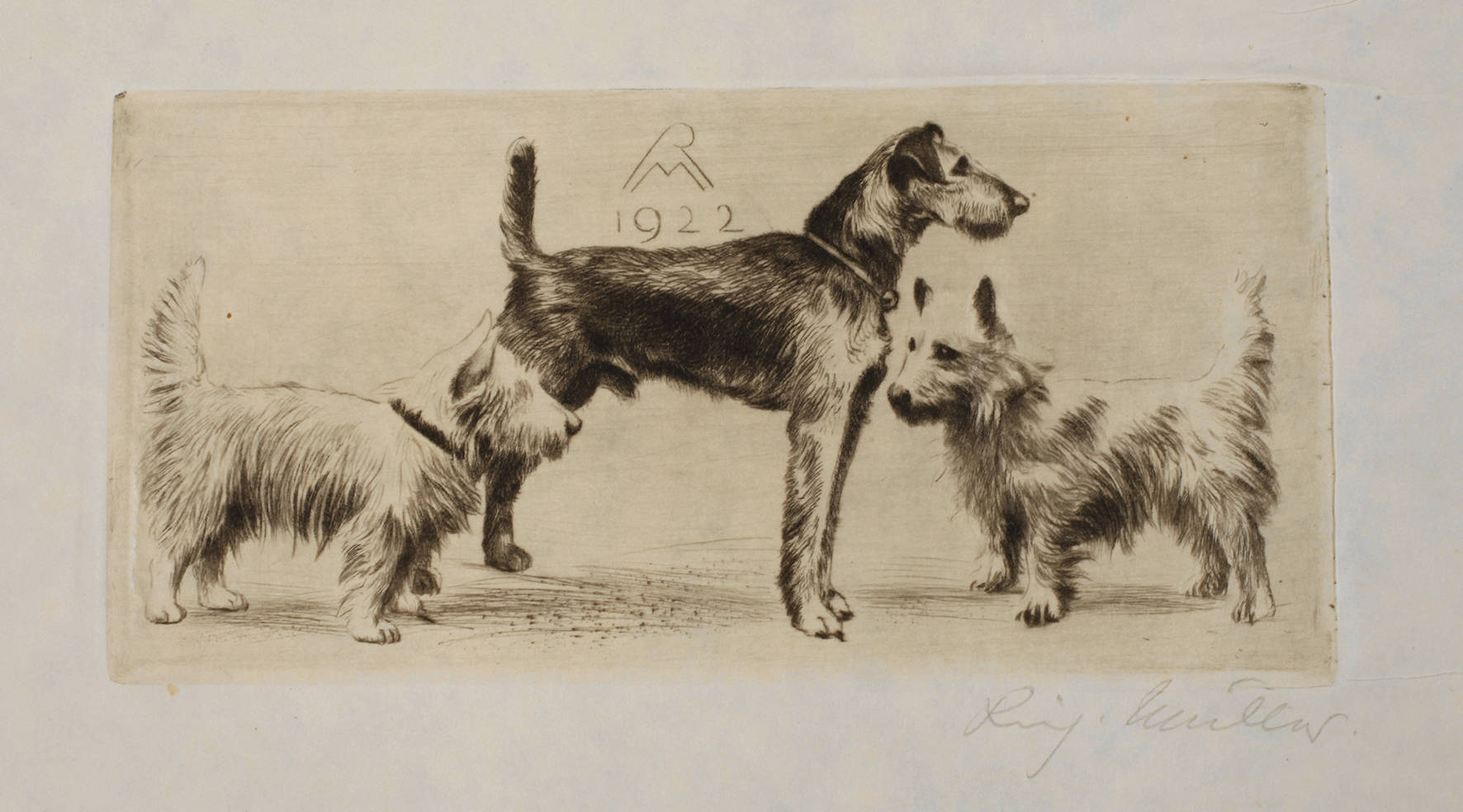 Prof. Richard Müller, ”Hundegesellschaft”