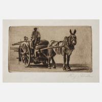 Prof. Richard Müller, ”Italienisches Fuhrwerk”111