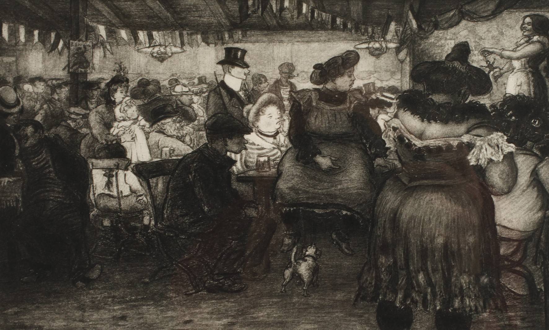 nach Prof. Heinrich Zille, ”Vorstadt Tingel Tangel”