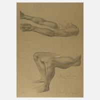 Nach Prof. Max Klinger, ”Studie zum Homer”111