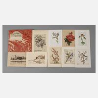 Ferdinand Steiniger, Konvolut Radierungen111