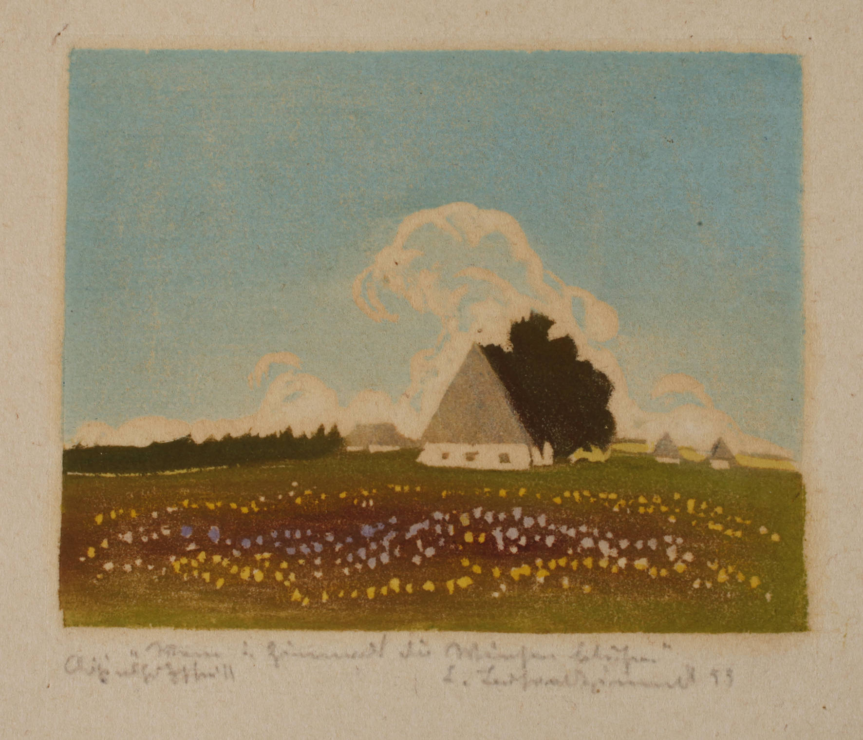 Erich Buchwald-Zinnwald, ”Wenn in Zinnwald die Wiesen blühen”