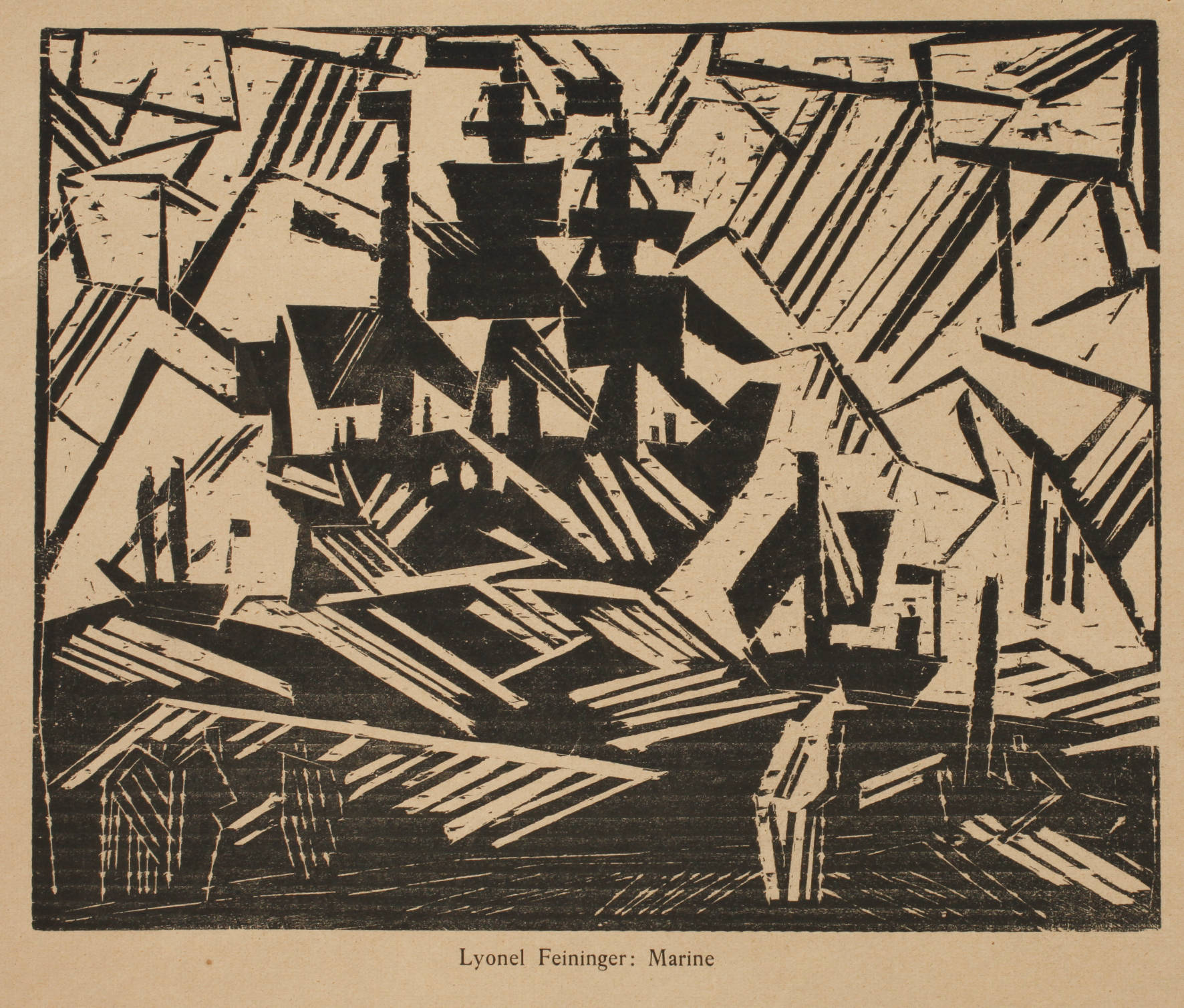 Lyonel Feininger, ”Marine”