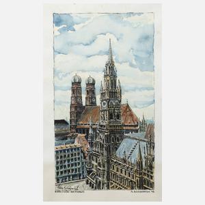 Anton Karl Berberich, ”München – Rathaus”