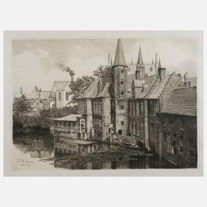 Der Rosenkranzkai in Brügge