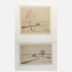 Prof. Paul Hans Ohmert, zwei Grafiken