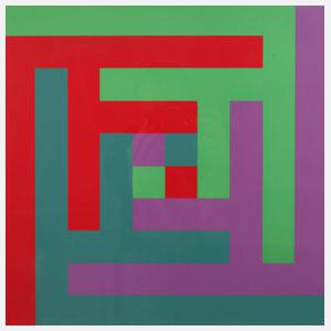 Richard Paul Lohse, ”Vier gebundene Gruppen”