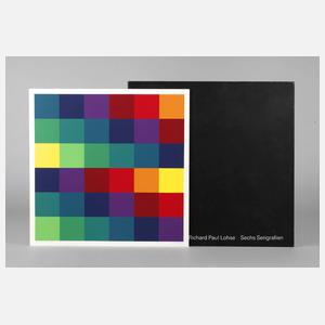 Richard Paul Lohse, ”Sechs systematische Farbreihen von gelb zu gelb”