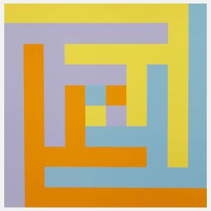 Richard Paul Lohse, ”Vier gebundene Gruppen”