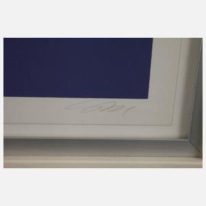 Richard Paul Lohse, ”Bewegung von vier kontrastierenden Gruppen aus einem Zentrum”