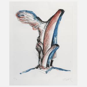 Wolf Vostell, ”Die Nike von Samotrake”