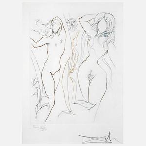 Salvador Dali, attr., ”Adam und Eva”