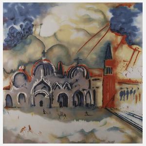 Nach Salvador Dali, ”Place Saint Marc”