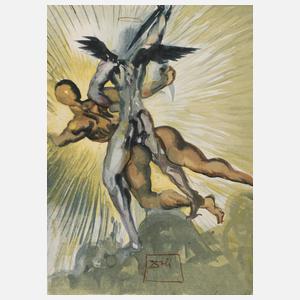 Nach Salvador Dali, Blatt zur ”Göttlichen Komödie”