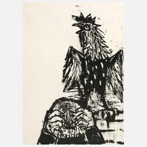 Prof. Otto Dix, ”Die Verleugnung des Petrus”