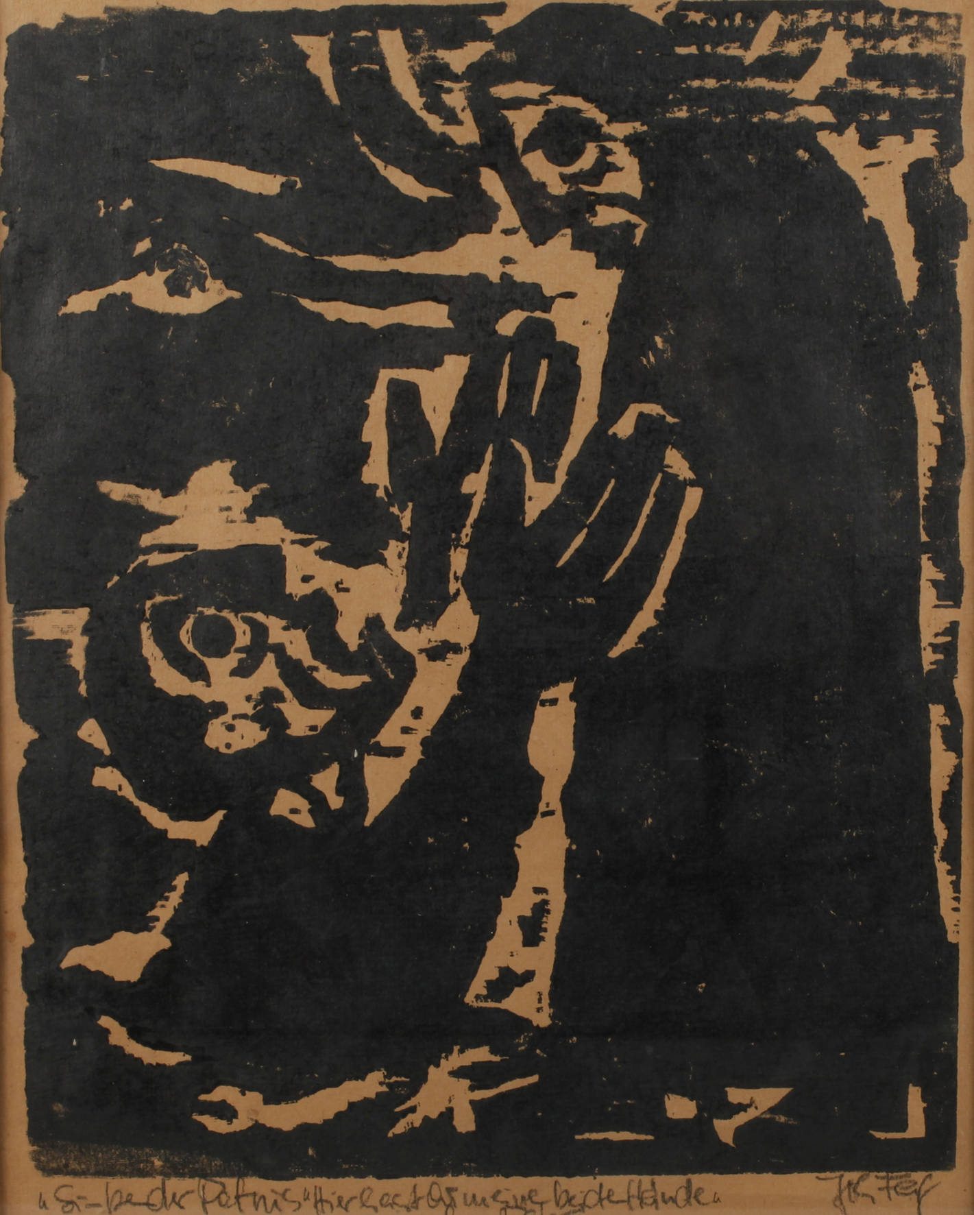 Johannes Feige, ”Sinkender Petrus”