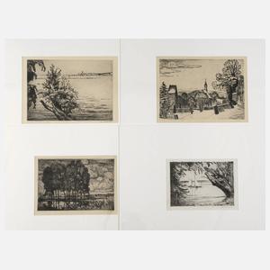 Adam Kraft, vier Grafiken