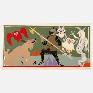 Ingrid Jörg, Ritter im Kampf mit Dämonen