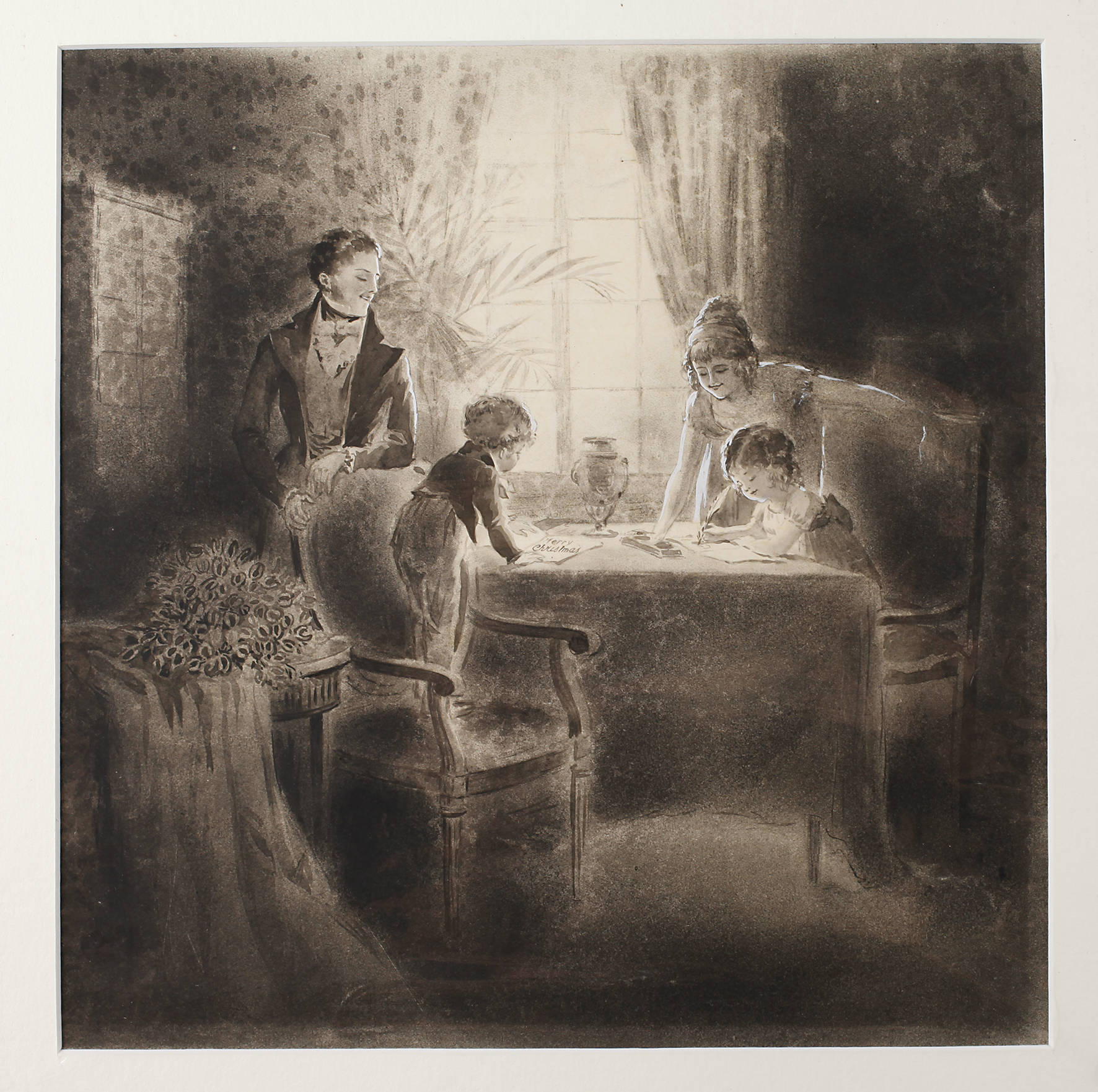 Der Kinder Wunschzettel zu Weihnachten