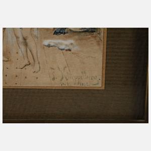 F. Klüppelberg, In der Badeanstalt