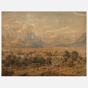 Dorf im Alpenvorland