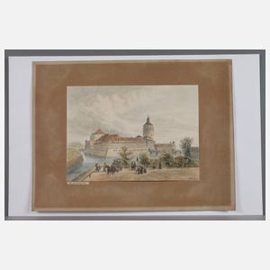 Ansicht Leipzig ”Die alte Pleißenburg”