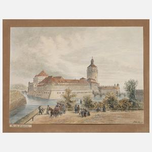 Ansicht Leipzig ”Die alte Pleißenburg”