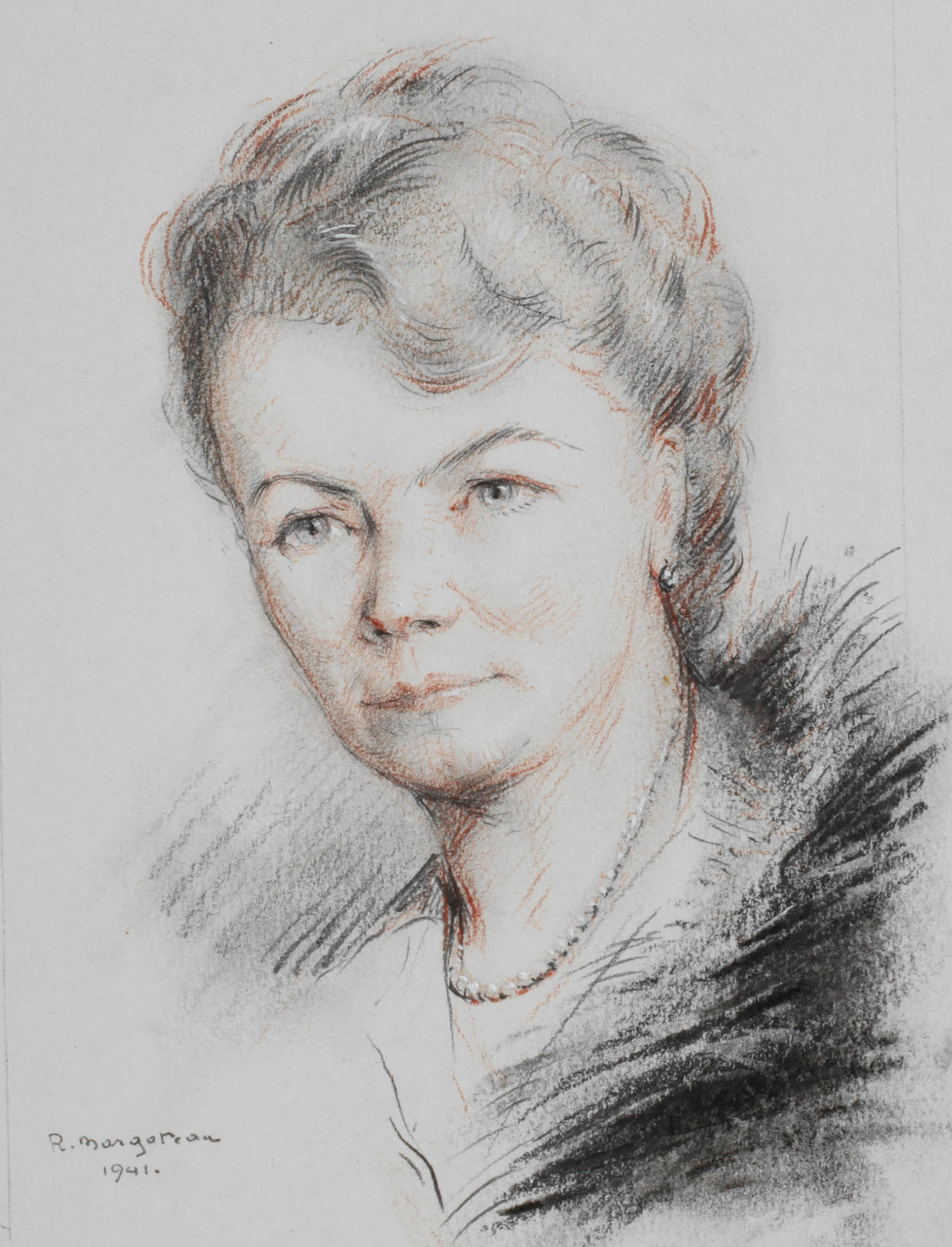 René Pierre Margoteau, Damenportrait