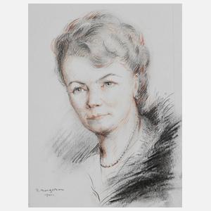 René Pierre Margoteau, Damenportrait