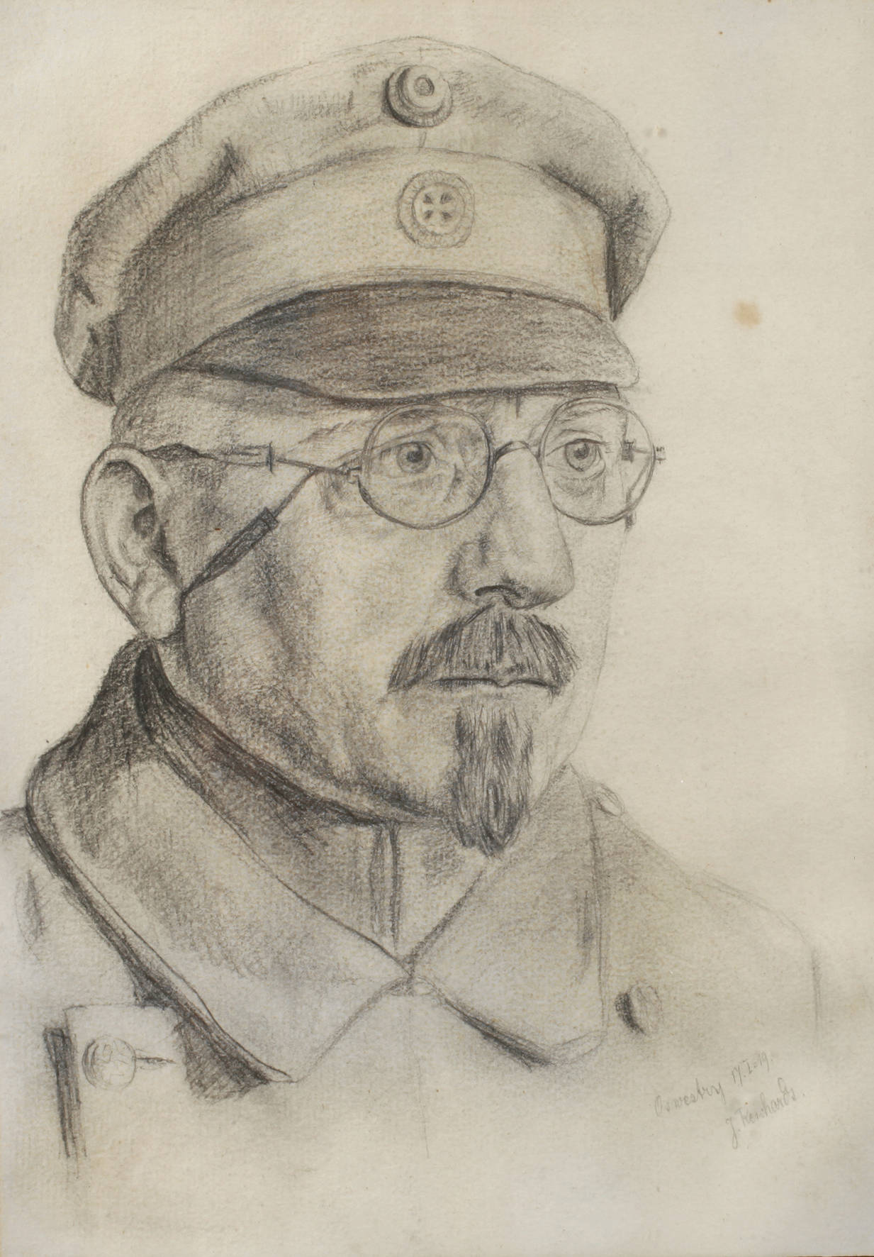 J. Reichardt, Soldatenportrait