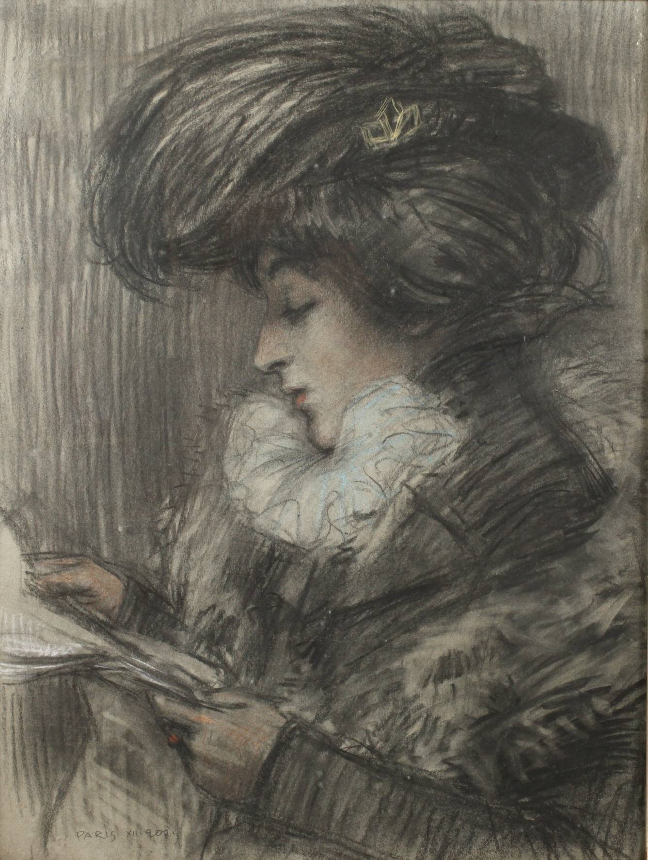 Viktor Stretti, attr., Jugendstilschönheit