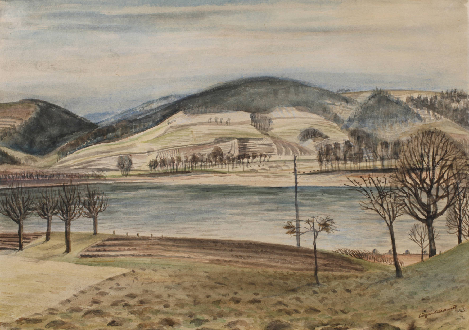 Eugen Croissant, Donaulandschaft