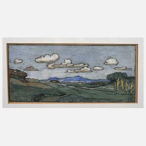 Weite Sommerlandschaft