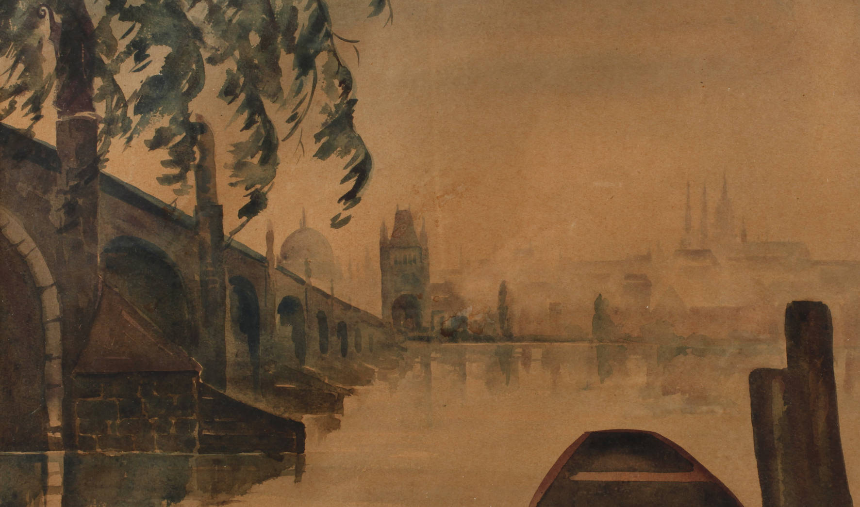 Hans Prebsch, ”Prag – Karlsbrücke”