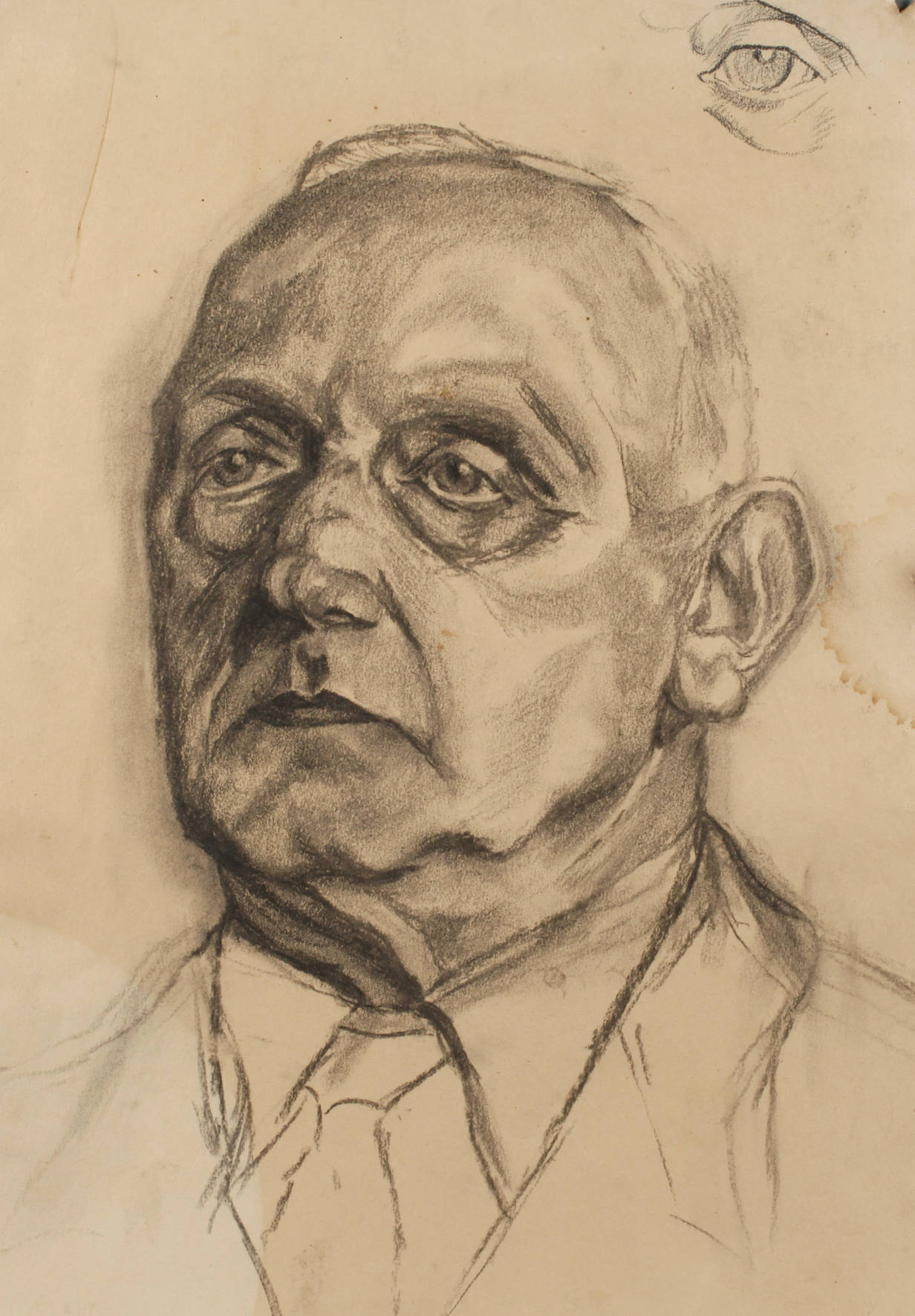 M. Dressel, Herrenportraitstudie