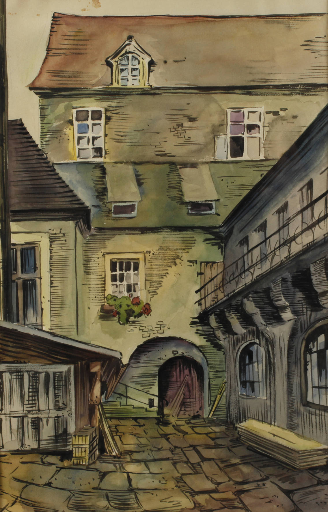 Hans Pelrich, Hinterhof