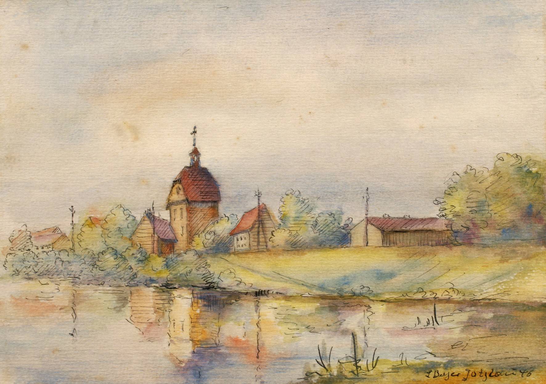 Lisa Beyer-Jatzlau, Flusslandschaft