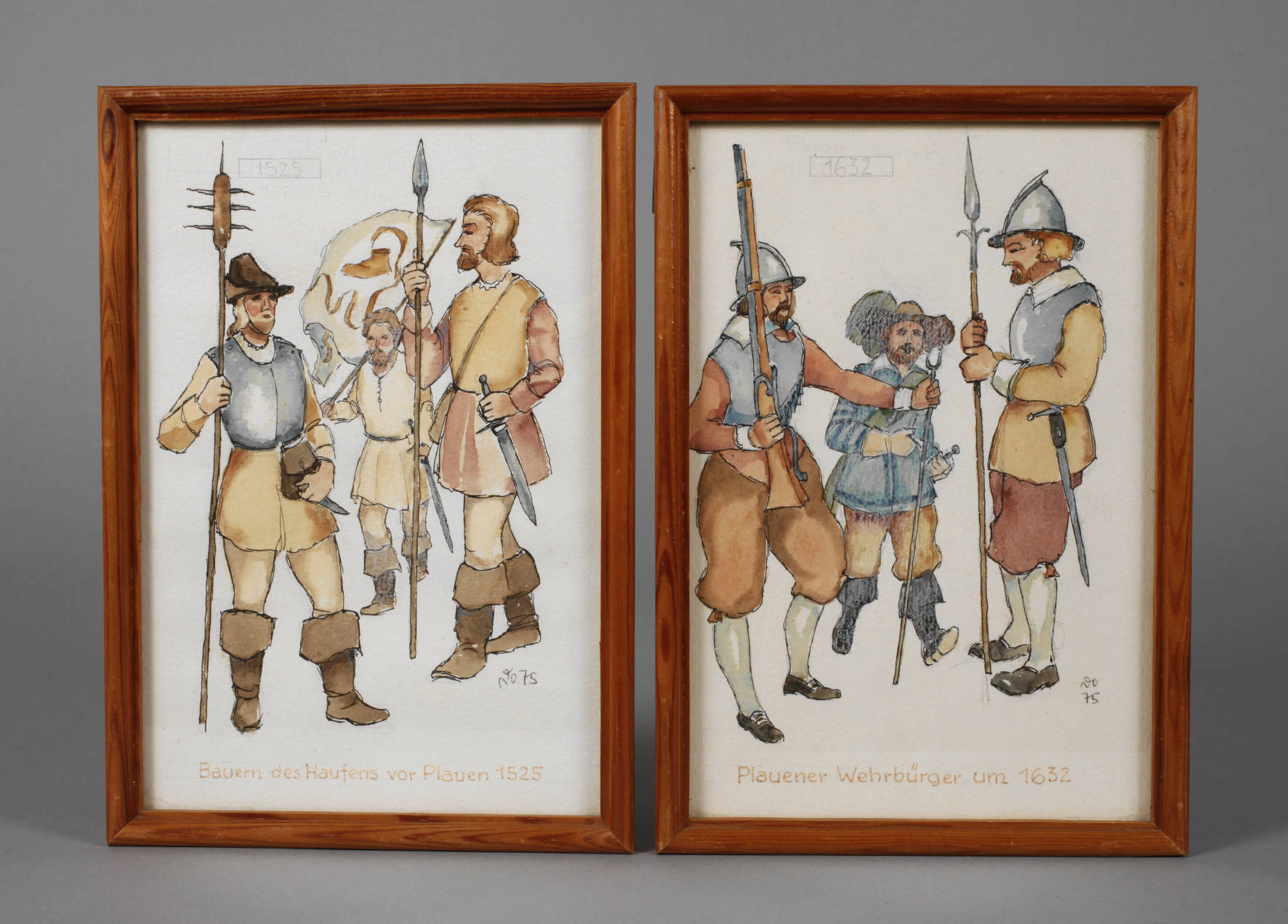 Rudolf Donnerhack, Historische Plauener Figuren