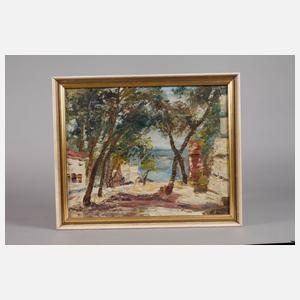 Martin Grünert, „Strasse in Cala Millor Mallorca”