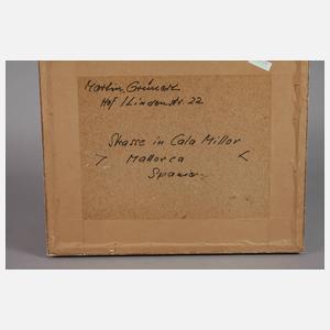 Martin Grünert, „Strasse in Cala Millor Mallorca”