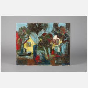 Werner Hekel, Expressive Dorflandschaft