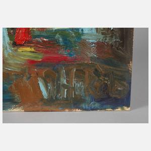 Werner Hekel, Expressive Dorflandschaft