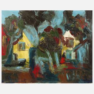 Werner Hekel, Expressive Dorflandschaft